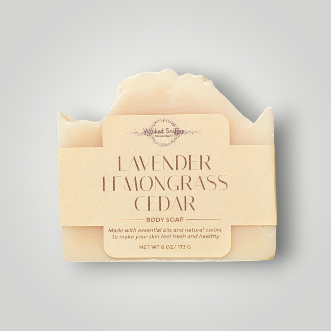 Lavender Lemongrass Cedar Soap