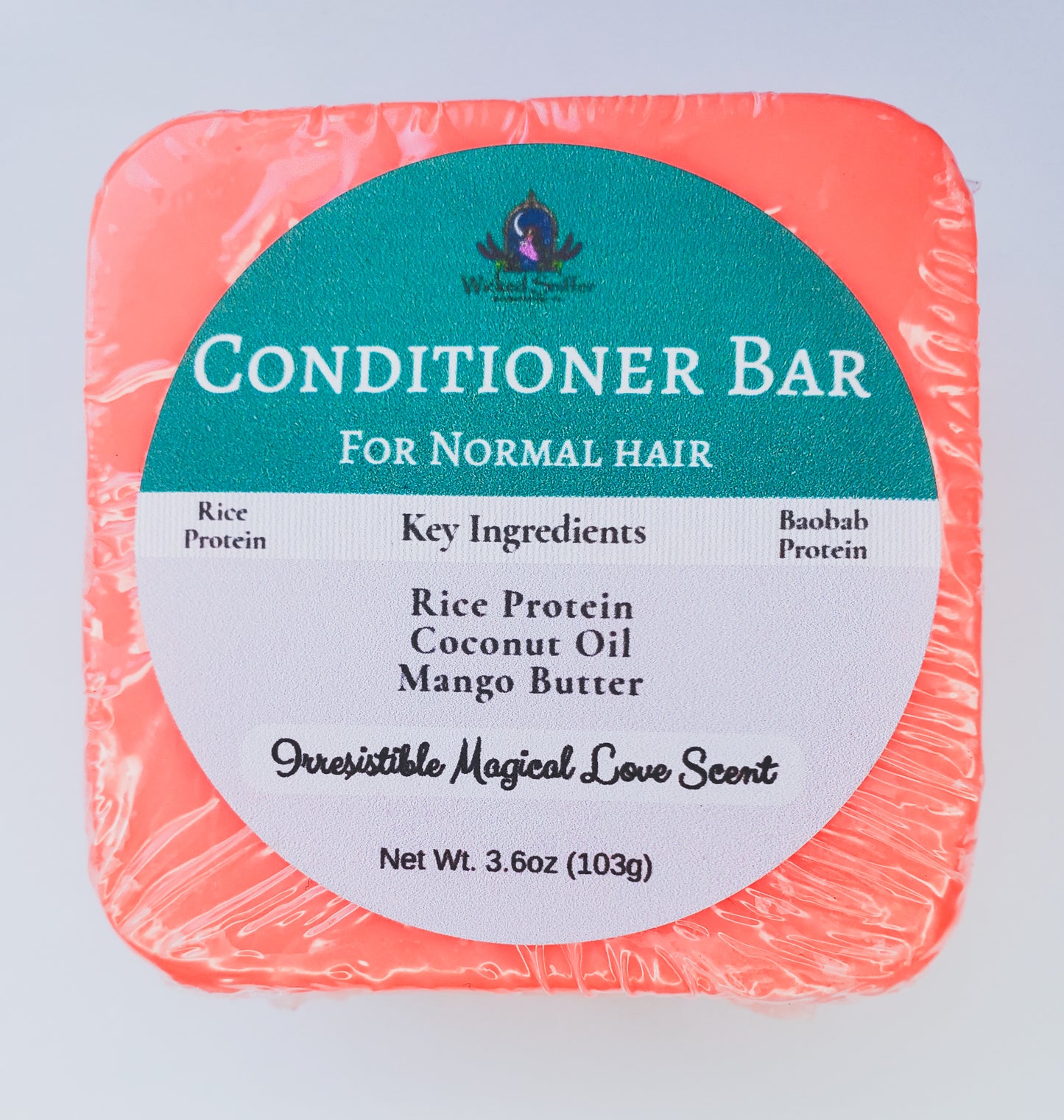 Conditioner Bar for normal hair in magical Love scent