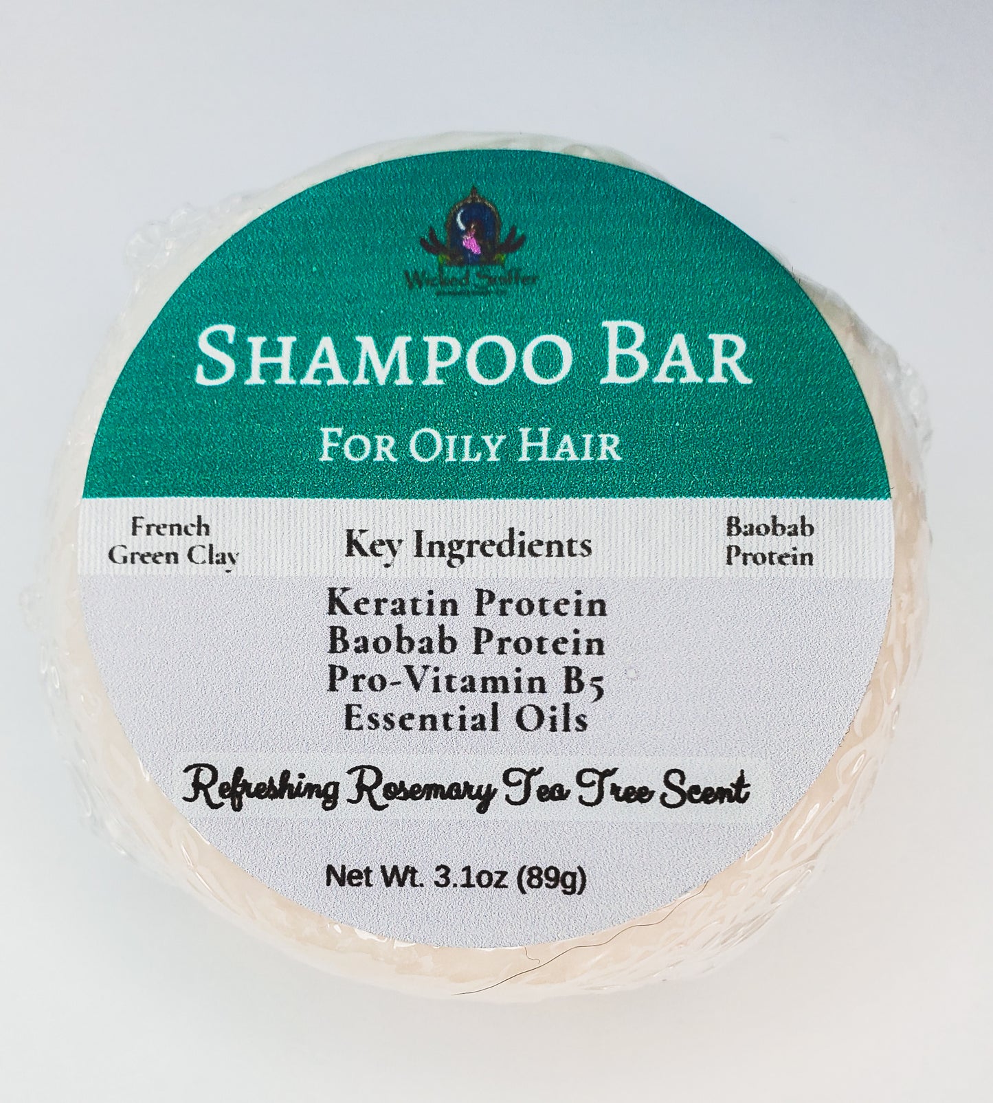 Rosemary Tea Tree Shampoo Bar for oily hair