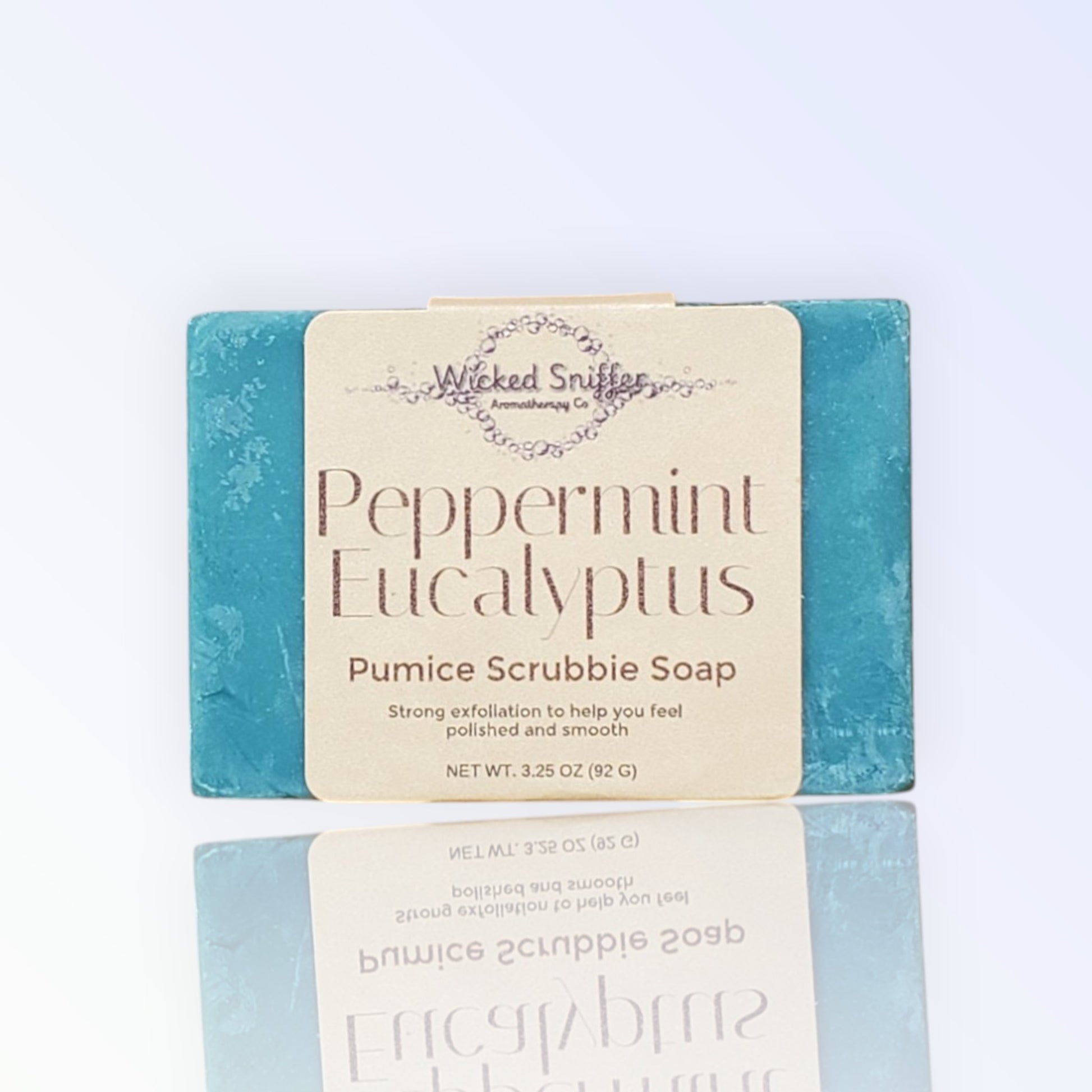 Peppermint Eucalyptus Scrubbie Soap