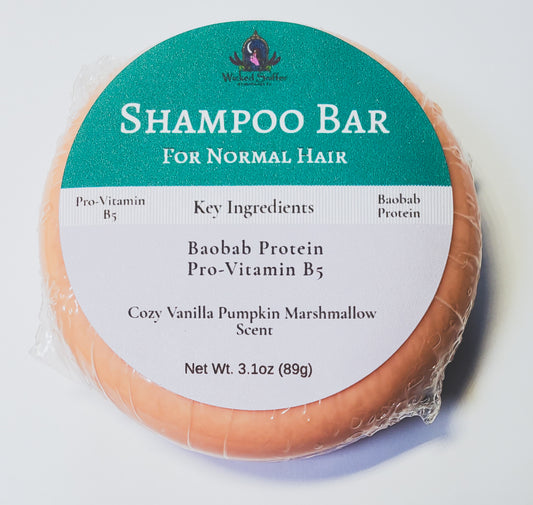 Shampoo Bar | Normal Hair | Vanilla Pumpkin Marshmallow