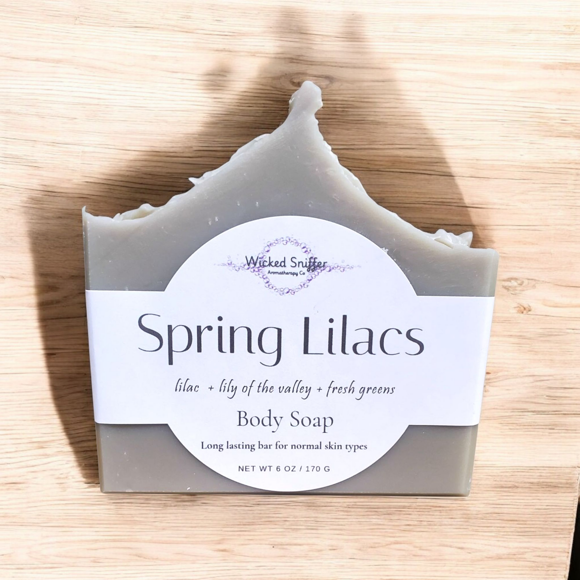 Spring Lilacs Scented Body Soap 