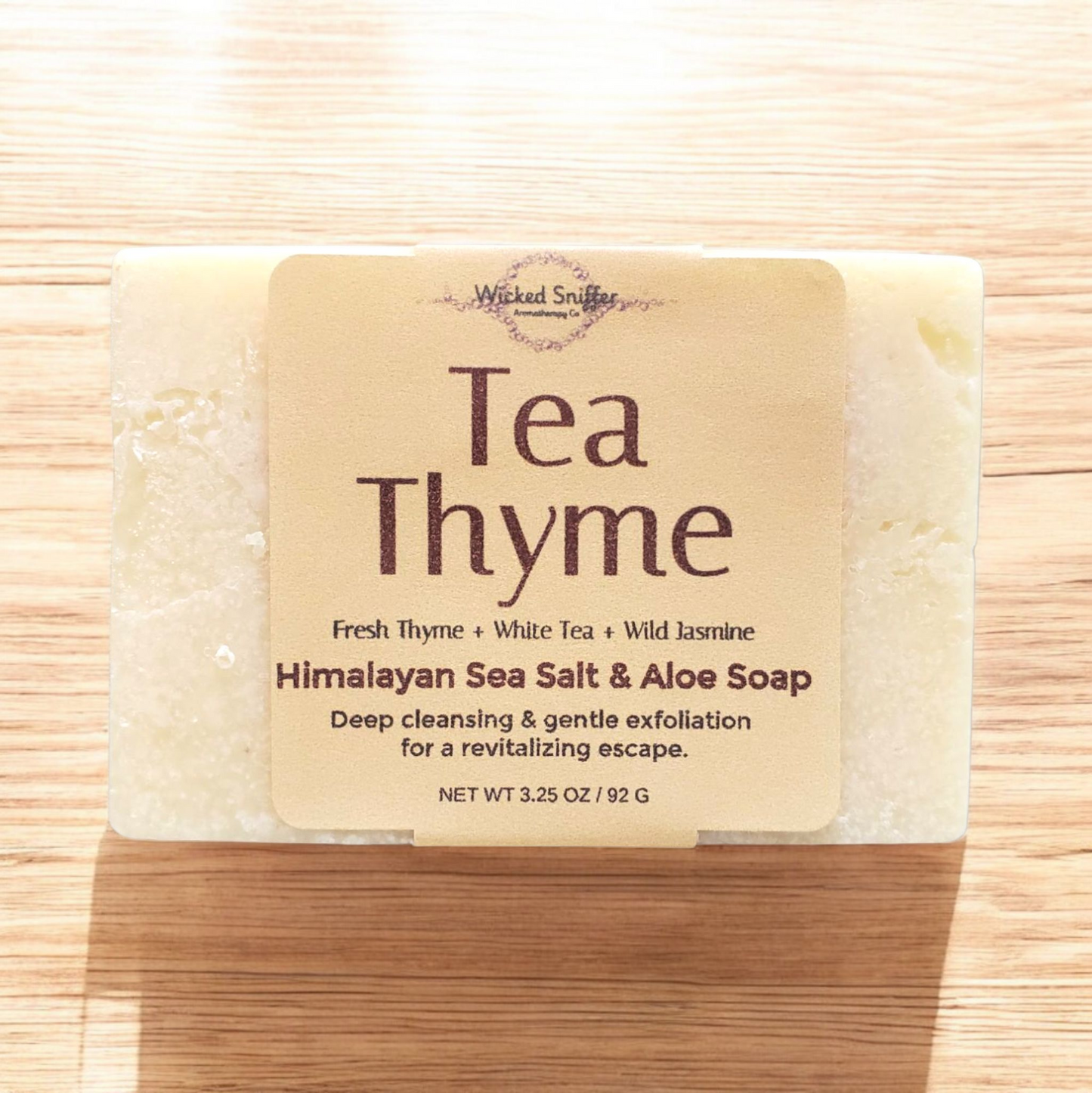 Tea Thyme Himalayan Sea Salt Soap 