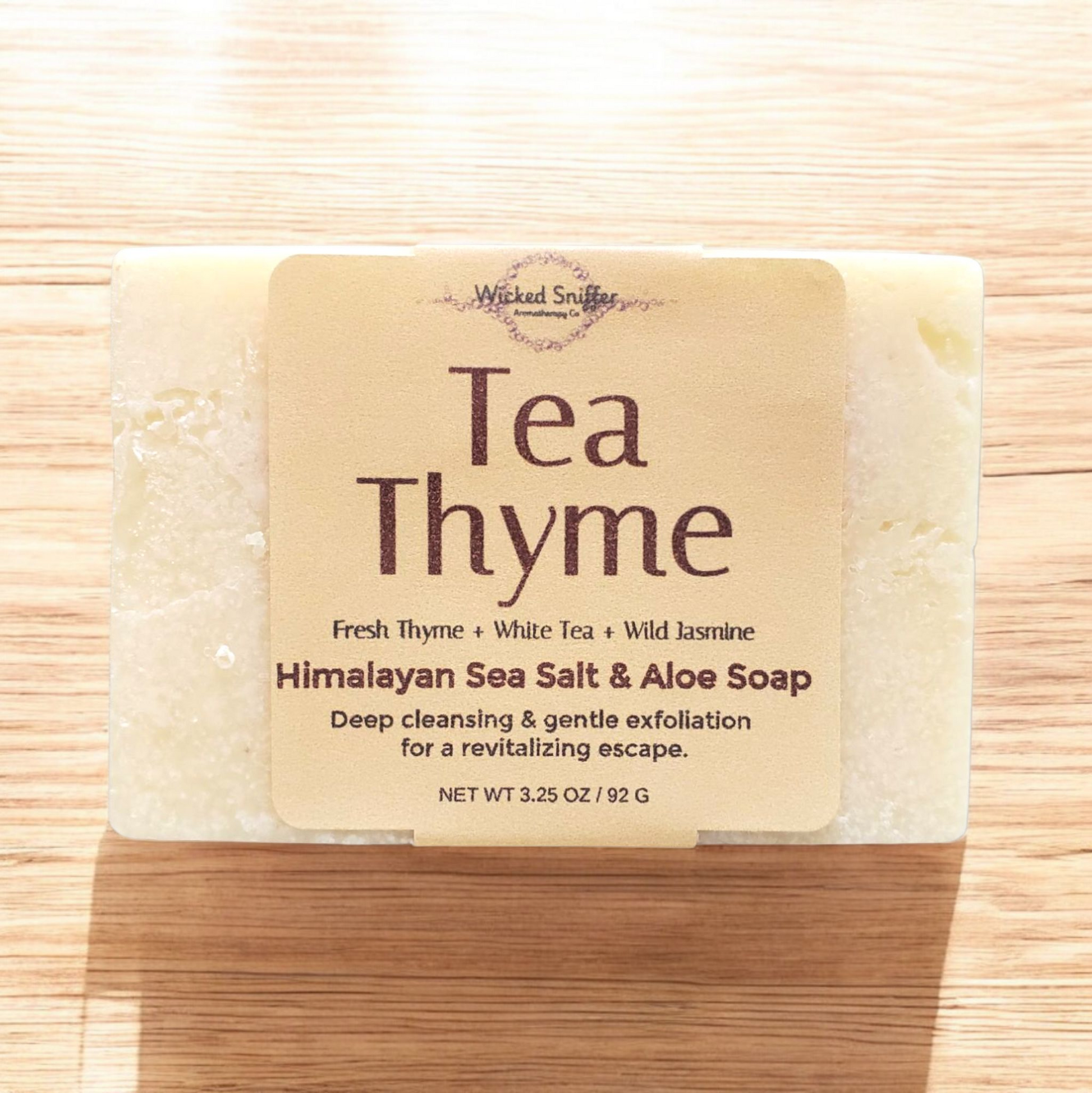 Tea Thyme Himalayan Sea Salt Soap 