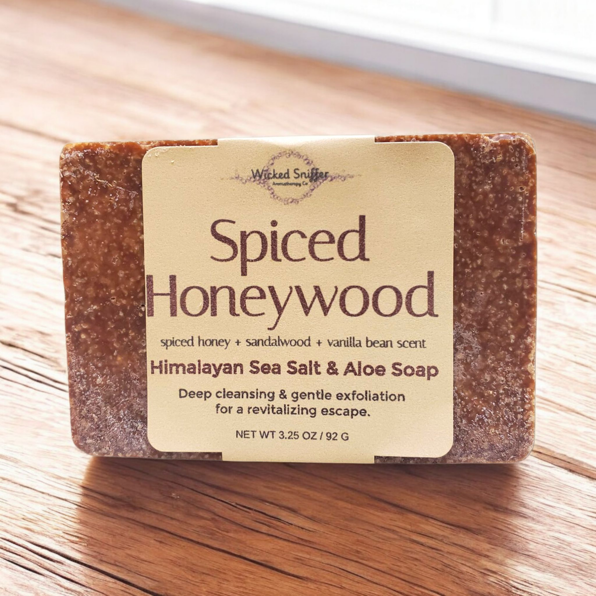 Spiced Honeywood Himalayan Sea Salt Bar 