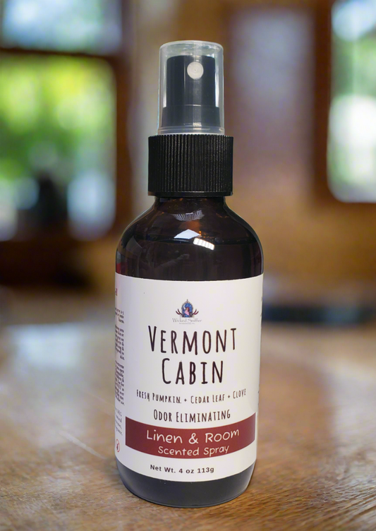 Vermont Cabin Room and linen spray