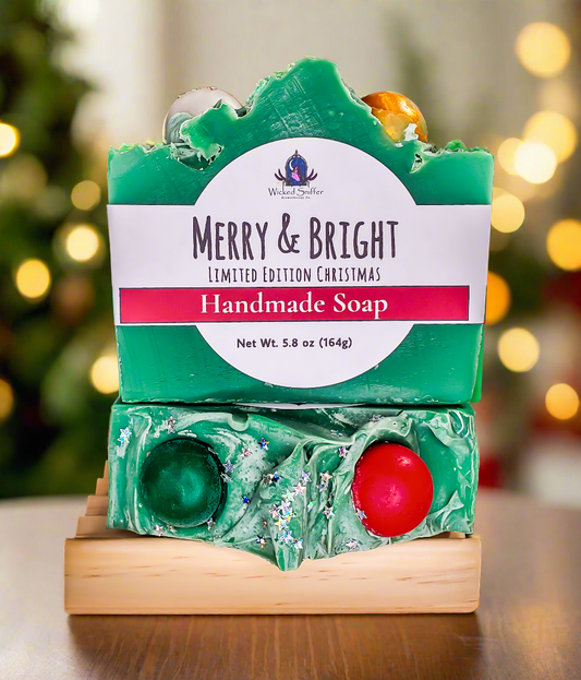 Merry & Bright Christmas Soap