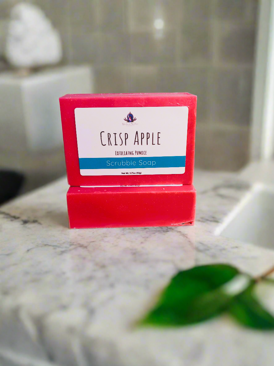 Crisp Apple Scrubbie Soap