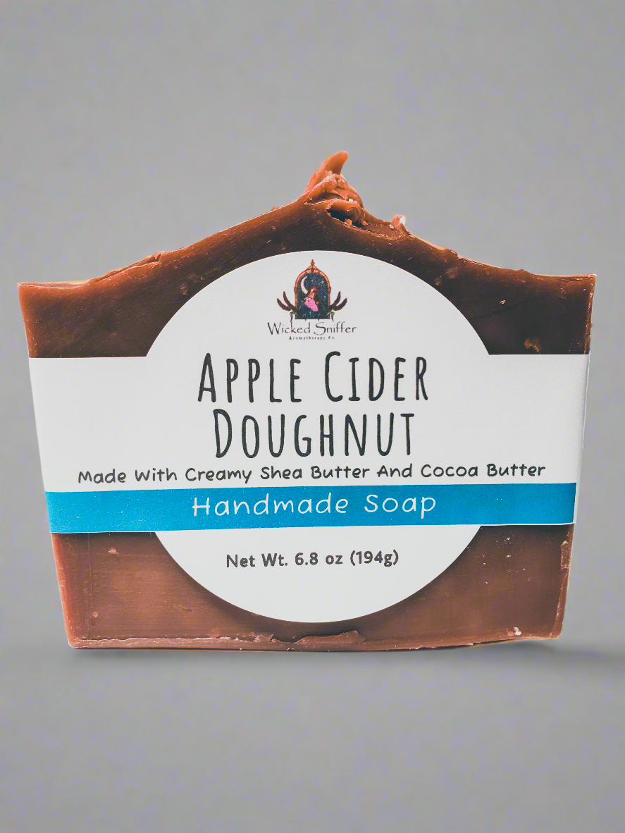 Apple Cider Doughnut cold process soap 