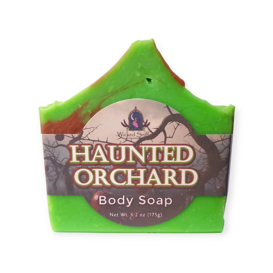Haunted Orchard Soap, Limited Fall Edition, Woodsy Apple Scent