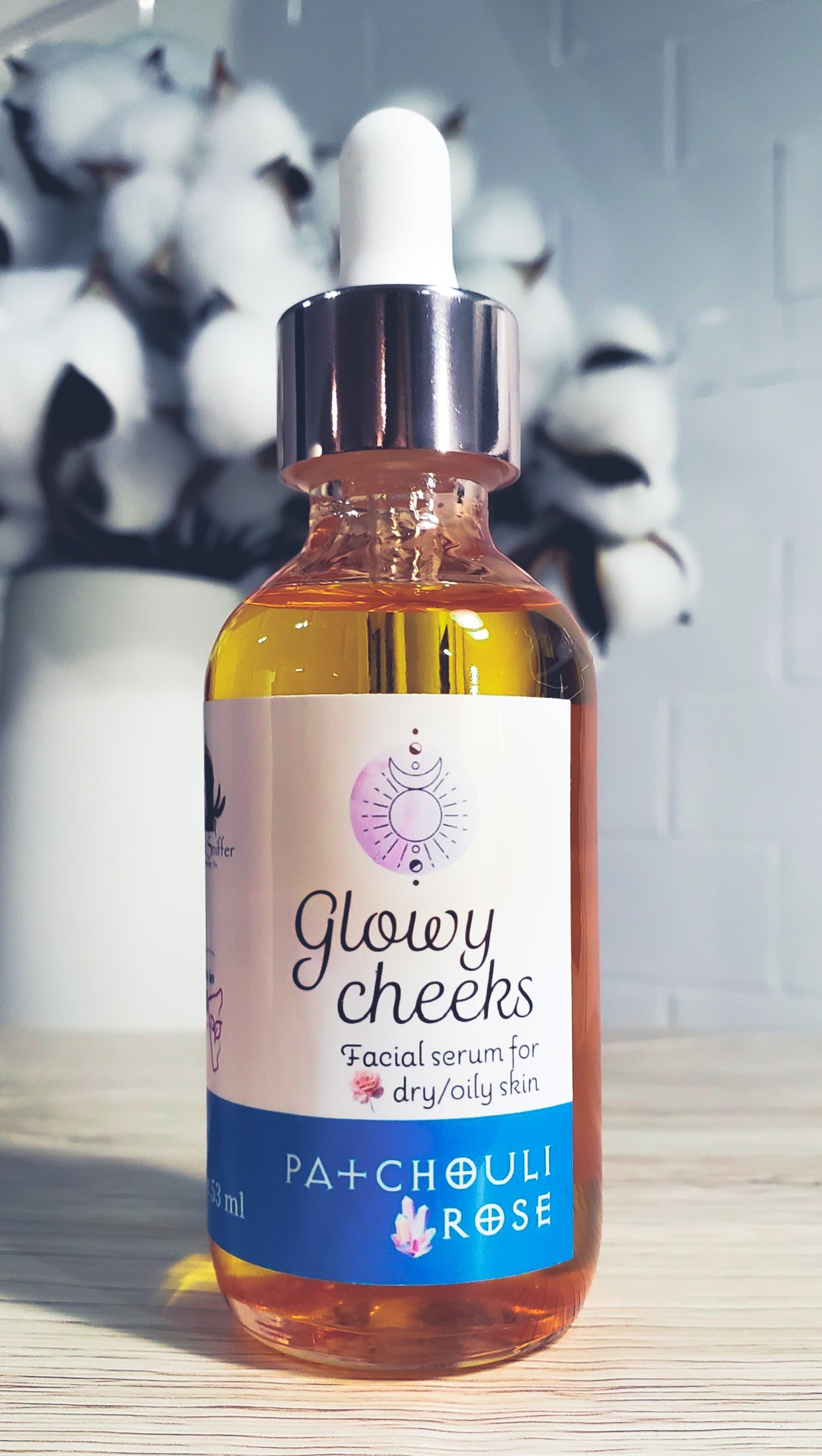 Glowy Cheeks Facial Serum | Patchouli Rose