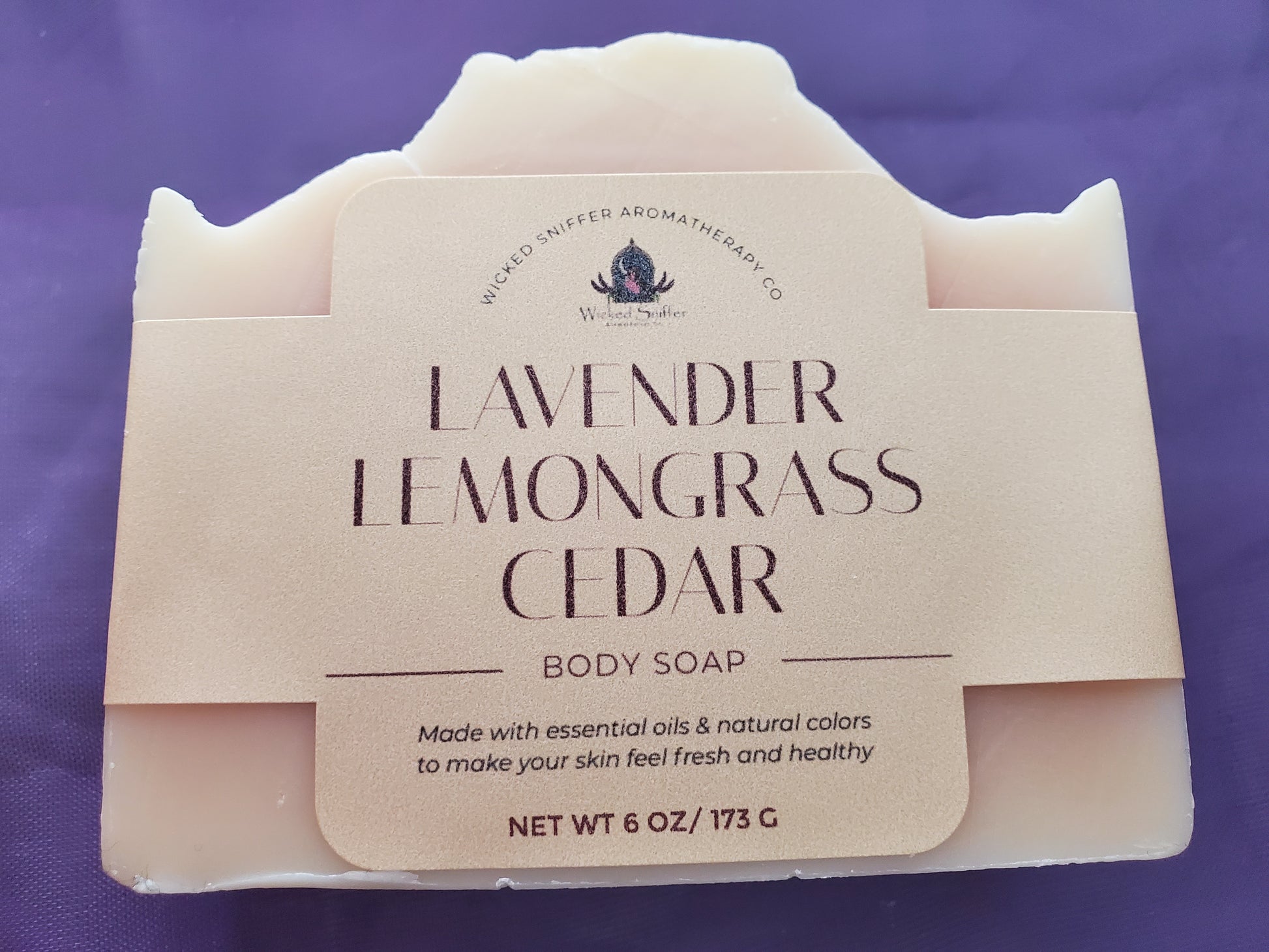 Lavender Lemongrass Cedar soap