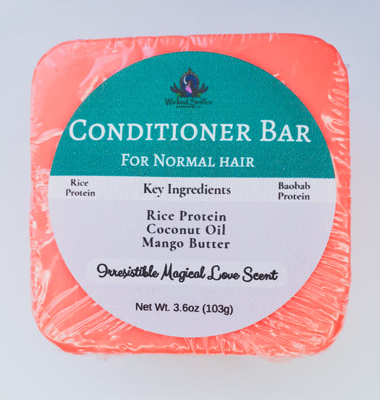 Conditioner Bar for normal hair in magical Love scent 